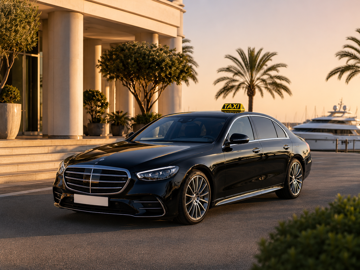 Mercedes-Benz S-Class VIP Taxi Paphos